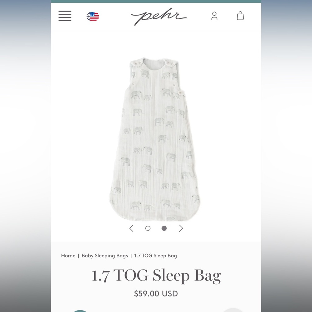 Pehr Baby Organic Sleep Sack